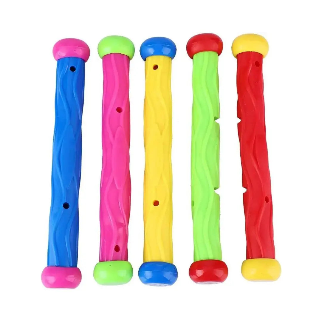 JUNI 5PCS Dive Sticks Kids Toy - Fun Underwater Pool Game for Kids in UAE