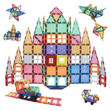 Magnetic Building Blocks Tiles Toy - 108 Pieces for UAE Kids’ Creative Play