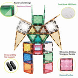 لعبة مكعبات البناء المغناطيسية - 108 قطعة