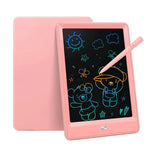 JUNI LCD Writing Tablet - Pink 8.5-Inch Reusable Digital Notepad