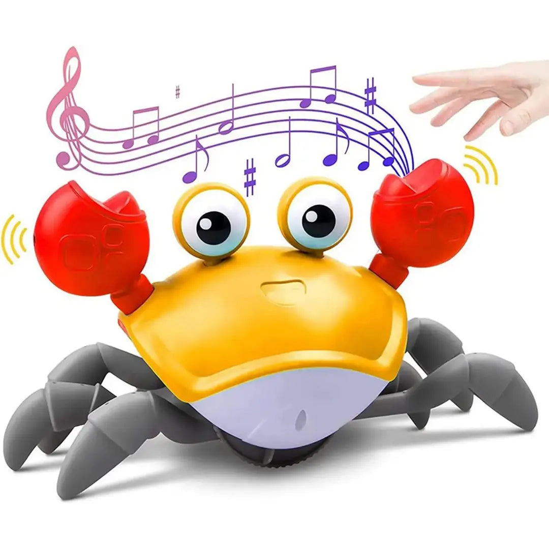 Crawling Crab Baby Musical Toy With LED Lights