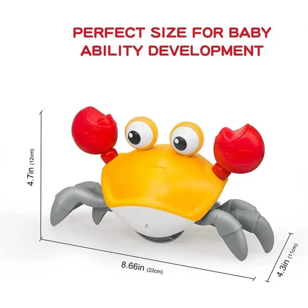 Crawling Crab Baby Musical Toy With LED Lights